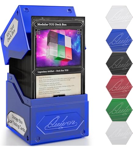 Quiver Time Red Quiver Card Carrying Case - TCG Cards Deck Box